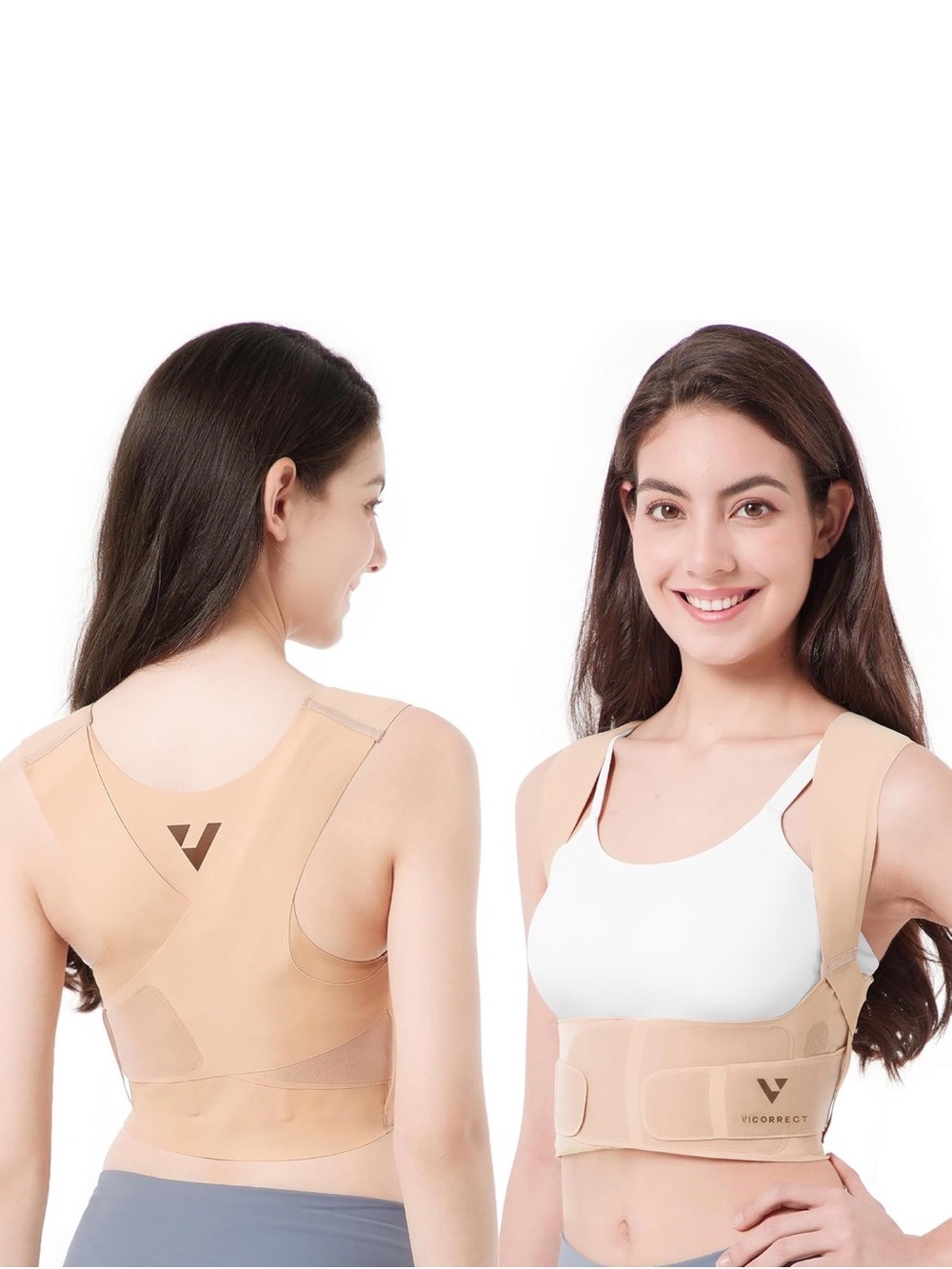 NIB Posture Corrector For Women, Adjustable Back Brace For Posture Large NIB
